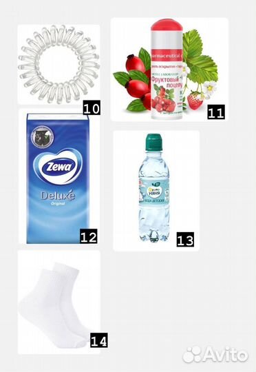 Сумка готовая в роддом