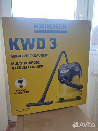 Hoвый пылесoс Каrсher кwd 3 S V-15/4/20