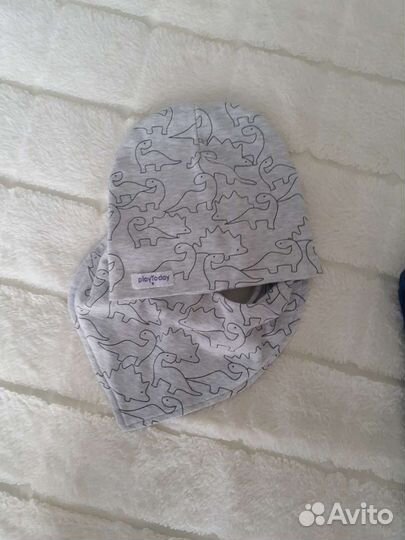 Шапка+снуд детская для мальчика новая