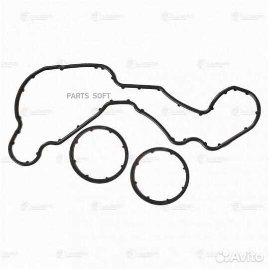 Luzar LGS0004 Компл. уплотнит. теплообменника audi