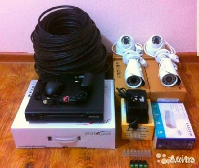 Установка Видеонаблюдения Full HD Качества