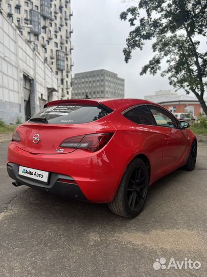 Opel Astra GTC 1.4 AT, 2014, 178 000 км