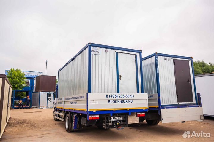 Строительная бытовка утепленная / НДС