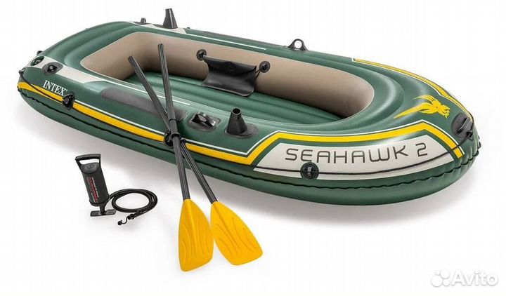 Лодка Intex Seahawk 2,до 200 кг,новая,без торга