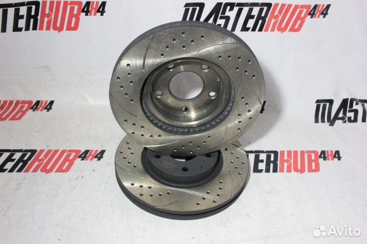 Перфорированный спортивный тормозной диск Мазда6