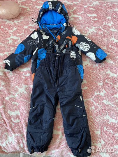 Зимний комбинезон crockid 86 92 для мальчика