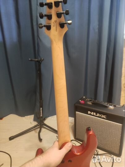 Набор. Электрогитара cort. Комбик nux