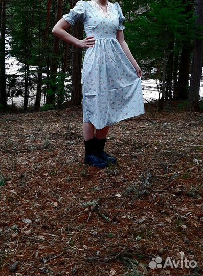 Платье винтажное
