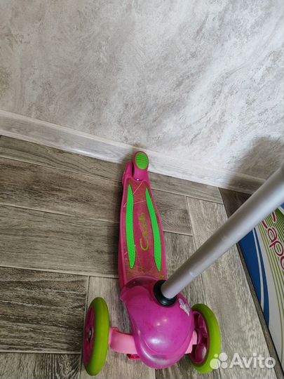 Самокат детский трехколесный бу