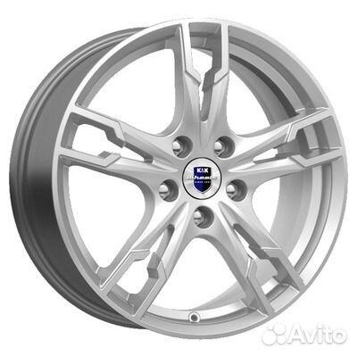 K&K 7x17/5x114,3 ET40 D66,1 Солар (кс875) Сильвер