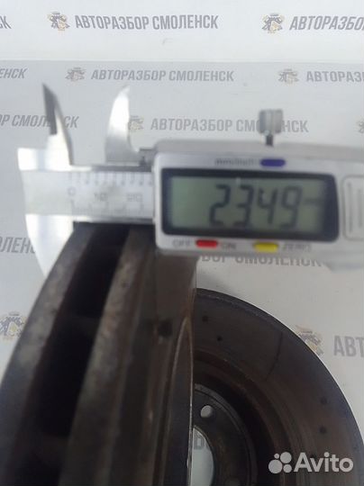 Диск тормозной задний BMW 7 E65/E66/E67 после 05 г