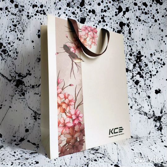 Изготовление бумажных пакетов печать логотипа