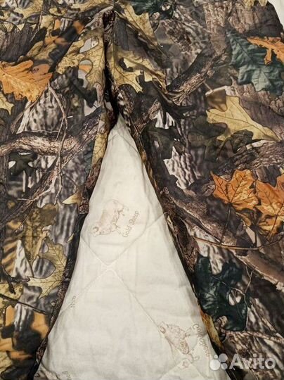 Полукомбинезон зимний, камуфлированный, 64размер