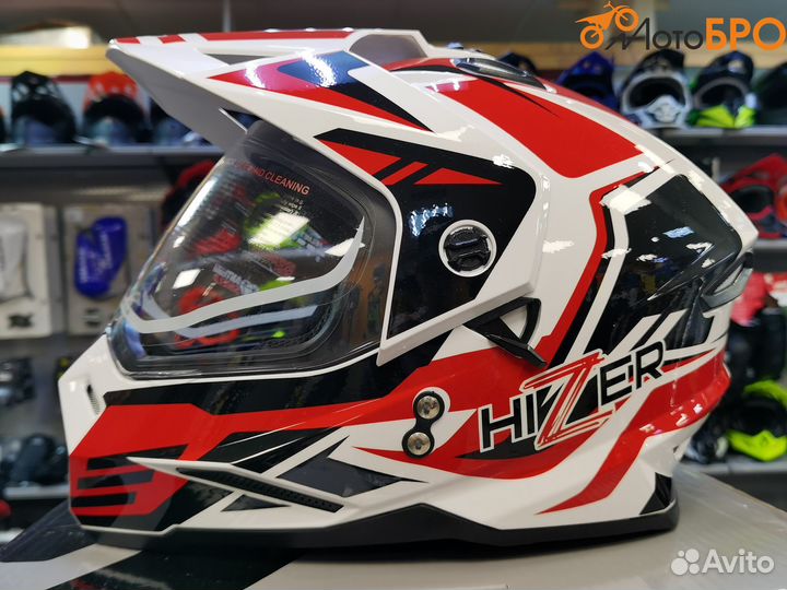 Шлем мотард hizer J6802