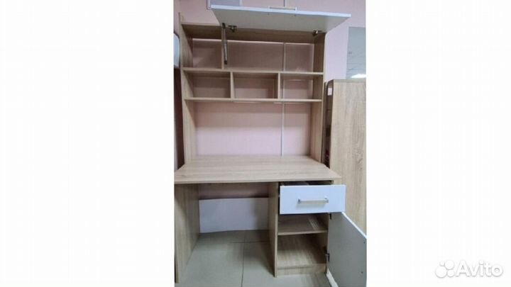 Компьютерный стол Квартет 10 белый