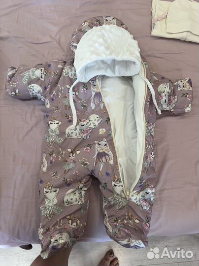 Детский конверт на выписку