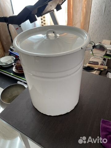 Кастрюля эмалированная 30л