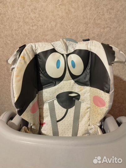 Стульчик для кормления Chicco Polly 2 Start енот