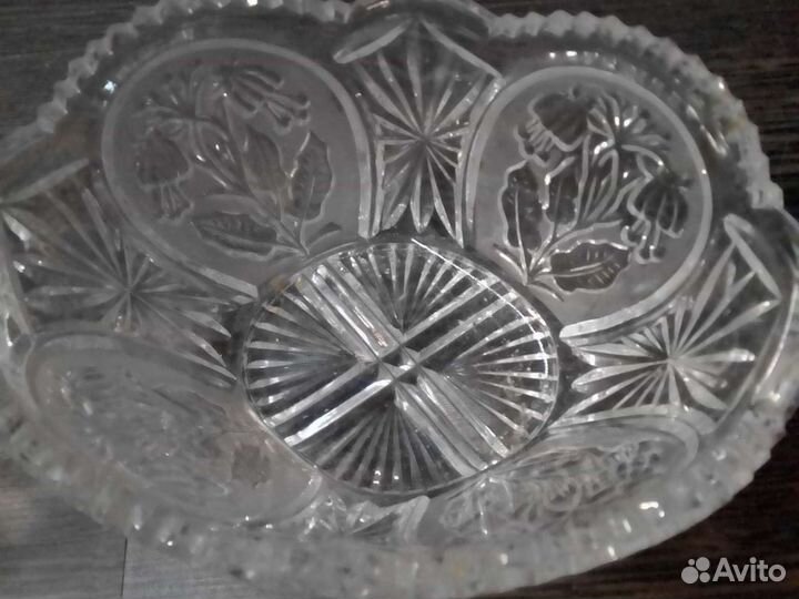 Ваза хрустальная СССР