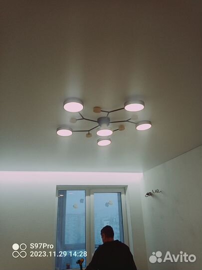 Натяжные потолки