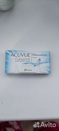 Контактные линзы Acuvue Oasys -5.25 6 шт 2 нед