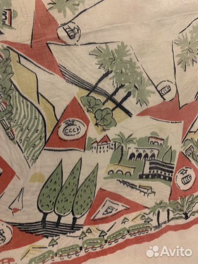 Платок с символикой СССР