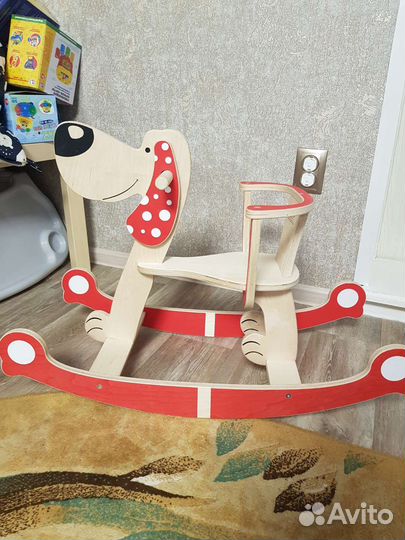 Качалка собака