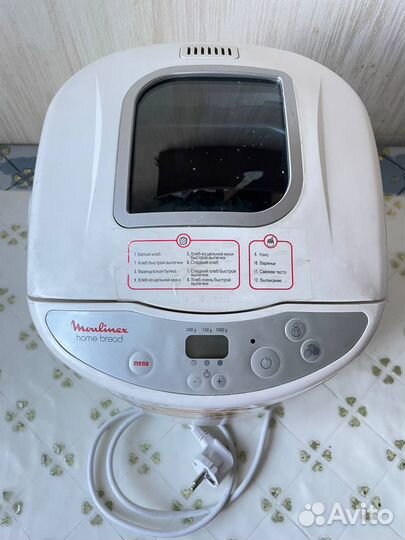 Хлебопечка moulinex
