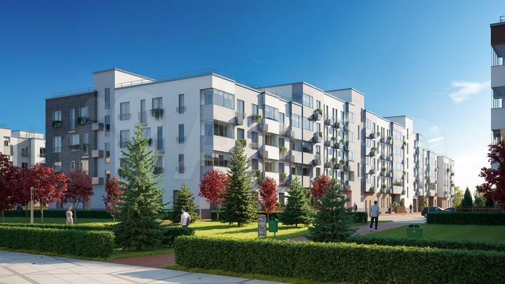 2-к. квартира, 44,2 м², 3/6 эт.