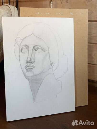 Планшет для рисования деревянный