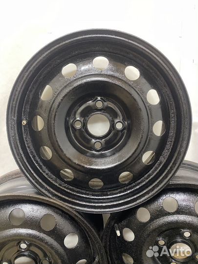 Штампованные диски r15 на kia rio (Solaris)