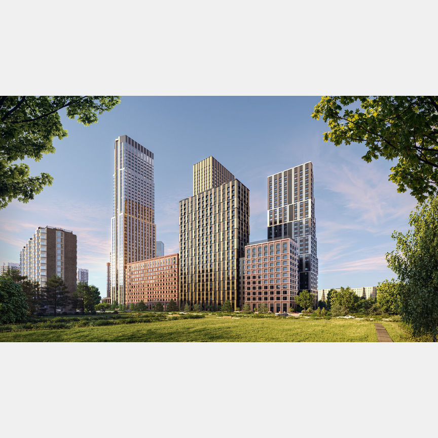 2-к. квартира, 44,1 м², 23/24 эт.