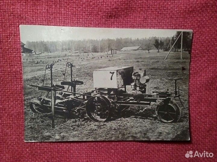 Фото (сельхозтехника) начало 20 века СССР