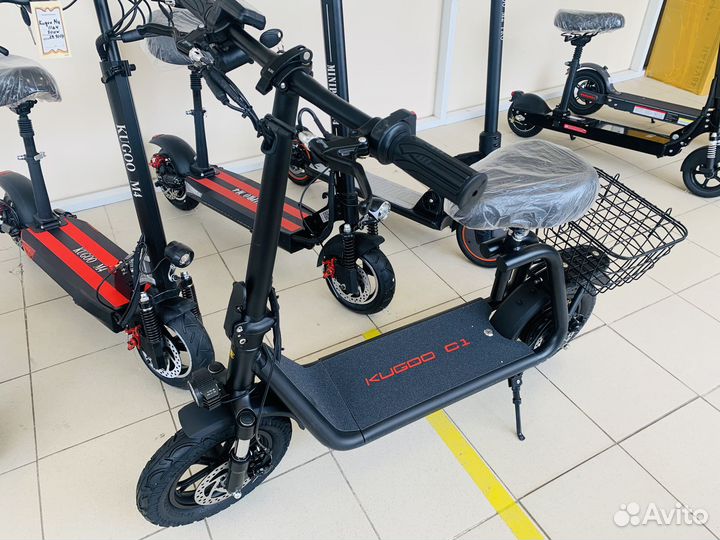 Электросамокат Kugoo C1 Plus (Новый)