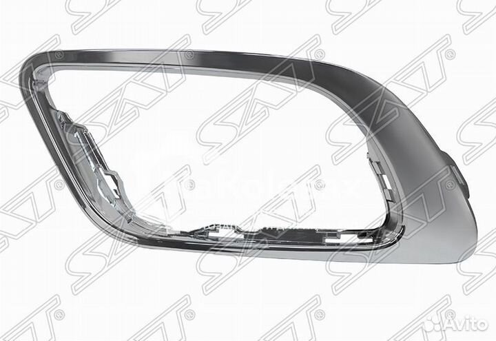 Молдинг оправы птф renault fluence 13-17 LH хром