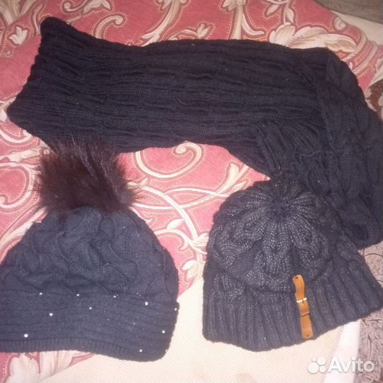 Женский шарф, шапки,куртка