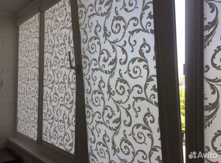 Рулонные шторы день ночь