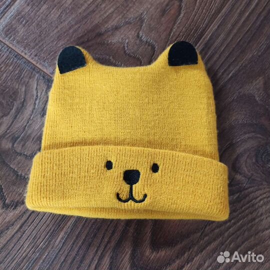 Шапки для девочки 6-12 мес