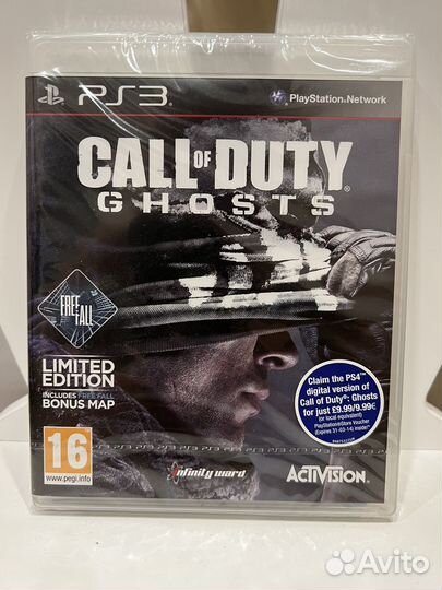 Call of Duty Ghosts Limited edition PS3 Новый