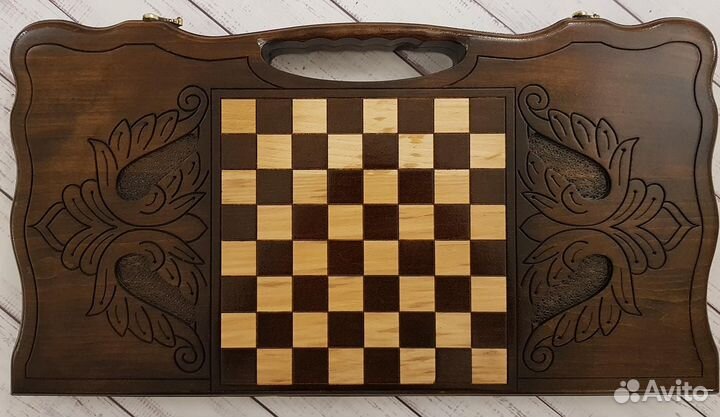 Нарды резные Зодиак Рак