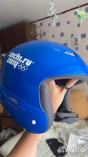 Шлем сноубордический sochi2014 синий