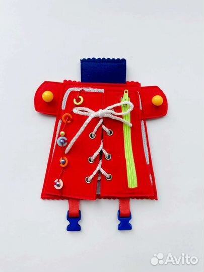 Робот конструктор из фетра