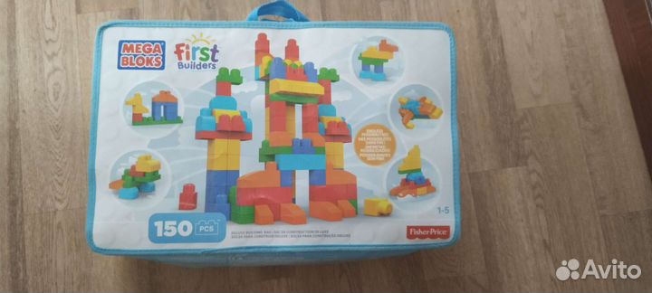 Конструктор Mega bloks для детей 1-5 лет