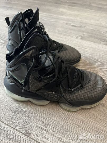 Кроссовки Nike LeBron 19 XIX Black Green Glow