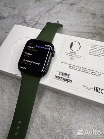 Apple Watch 7 45mm (Полный комплект, 82акб)