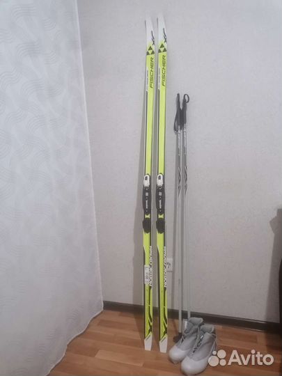 Лыжи беговые fisher классические