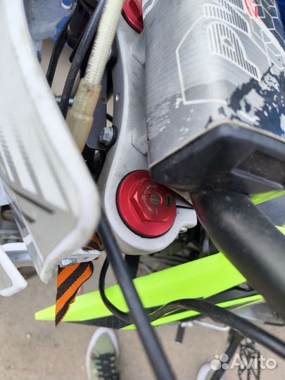 Топовый питбайк на тюнинге