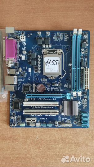 Мат. платы: Gigabyte сокет 1155 ddr3