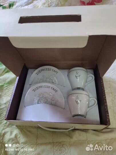 Набор чашек для кофе, новый,zepter