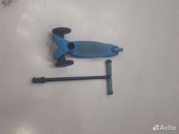 Самокат трехколесный складной